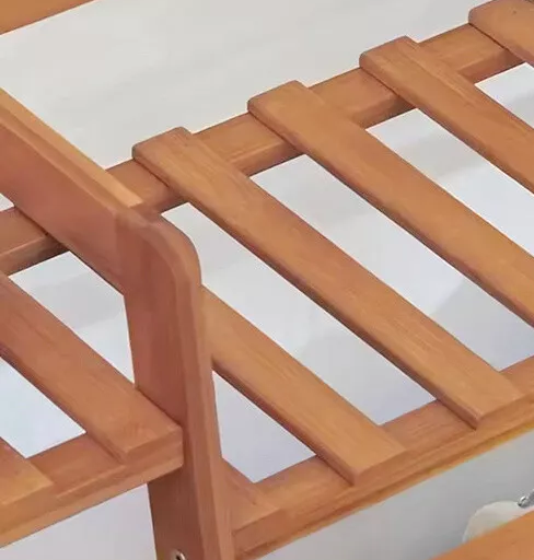 Heavy Duty Wooden Clothes Rail - Natural