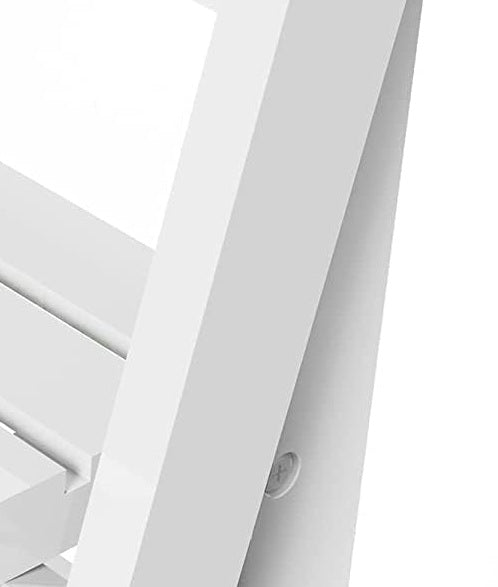 4-Tier Foldable Wooden Plant Stand – Ladder Shelf Display Rack for Indoor & Outdoor Plants