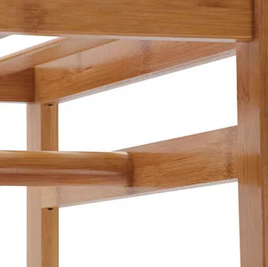 Wooden Clothes Rail Rack – Heavy Duty Garment Hanging Stand with Shelves Open Wardrobe