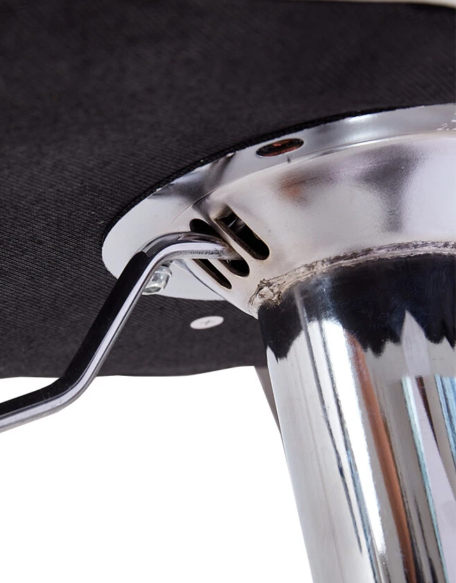 Set of 2 Adjustable Swivel Bar Stools with Backrest Gas Lift Kitchen Breakfast Chairs