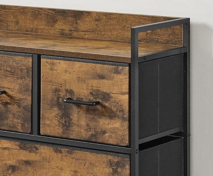 Chest of Drawers - Cabinet with 7 Fabric Drawers