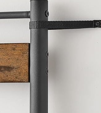 Industrial Coat Stand with Shoe Storage Bench - 3-in-1 Design