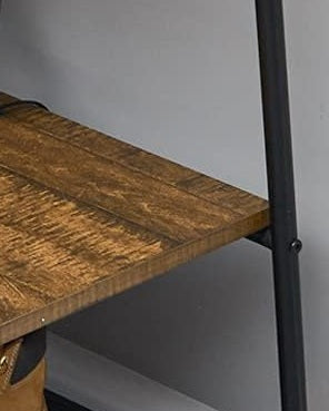 Industrial Coat Rack with Shoe Storage – Freestanding Clothes Stand with Hat Hooks