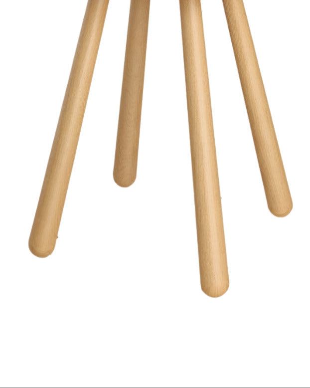 Coat Rack Stand Hall Tree with 8 Hooks and Storage Shelf
