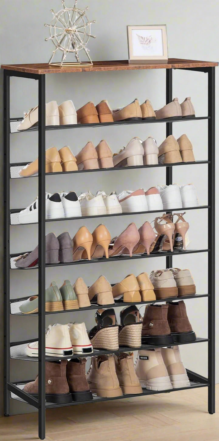 large shoe rack