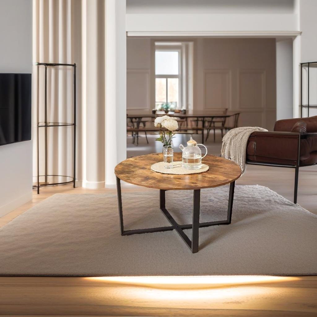 Large Round Coffee Table