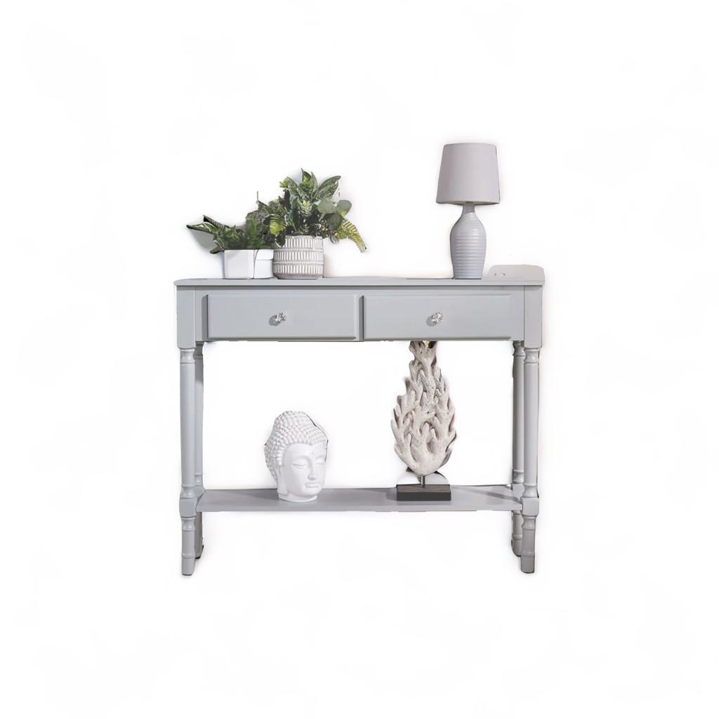 Hallway Console Table with 2 Drawers