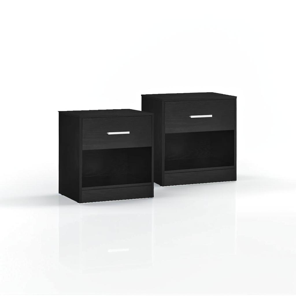 set of 2 bedroom bedside tables