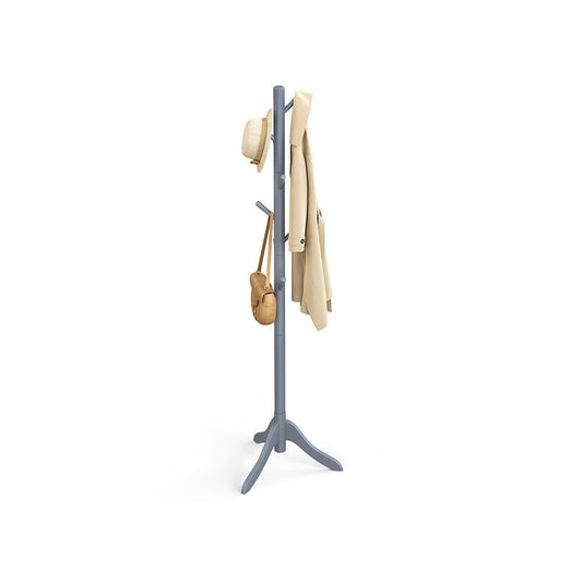 solid grey coat stand