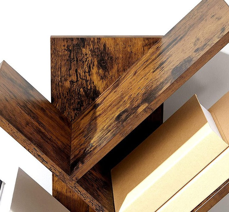 8-Tier Tree Bookshelf Free-standing