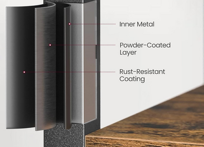 Industrial 6-Tier Shelving Unit