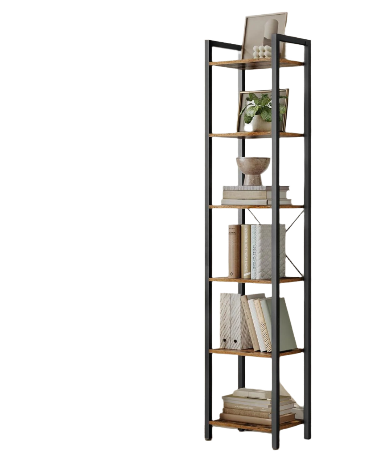 Industrial 6-Tier Shelving Unit