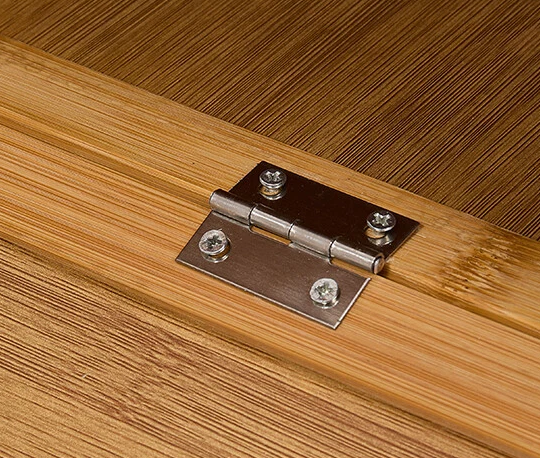 Large Heavy Duty Bamboo Clothes Rail Rack with Drawers & Hooks – Open Corner Garment Stand Wardrobe