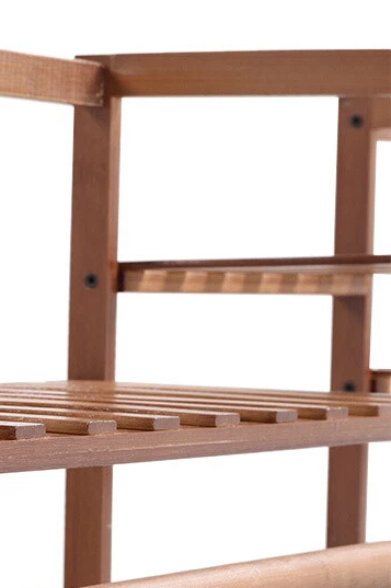 Large Wooden Clothes Rail Rack – Heavy Duty Garment Stand Corner Open Wardrobe Shelf Organizer