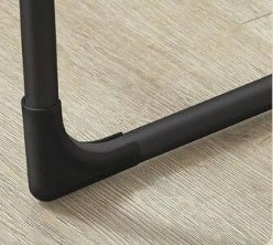 Clothes Rail Freestanding Garment Rack with 5 Storage Shelves Metal Frame – Black