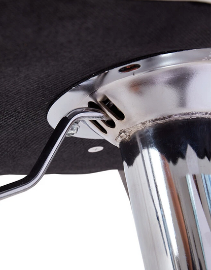 Set of 2 Adjustable Swivel Bar Stools with Backrest Gas Lift Kitchen Breakfast Chairs