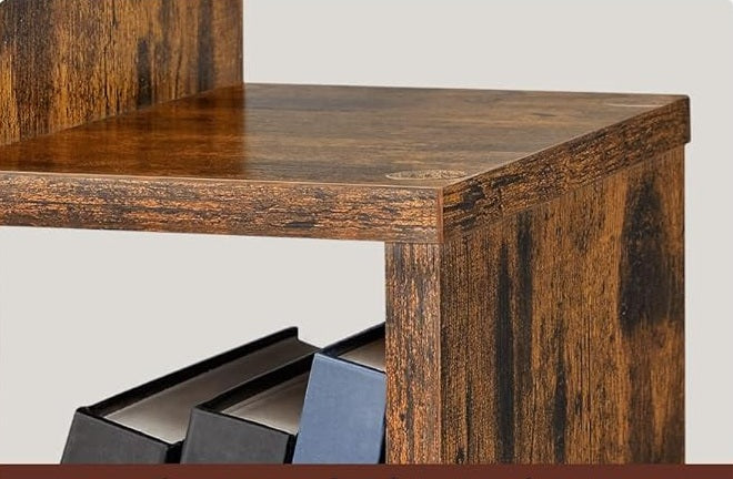 6-Tier Modern Style Bookcase Shelf - Storage Unit