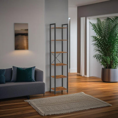 Industrial 6-Tier Shelving Unit