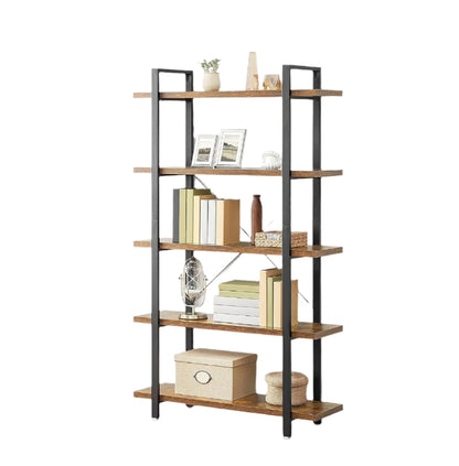 5 Tier Bookcase - Large Ladder Shelf