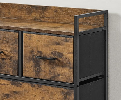 Chest of Drawers - Cabinet with 7 Fabric Drawers