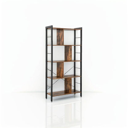 6 Tier Industrial Bookshelf