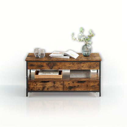 Coffee Table with Storage Drawers