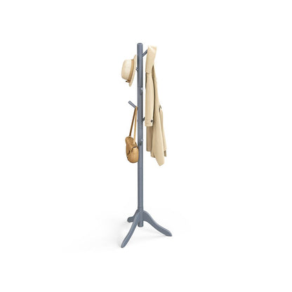 solid grey coat stand