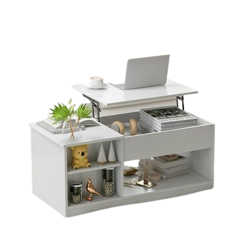 Lift Top Coffee Table with Storage – Wooden Centre Table