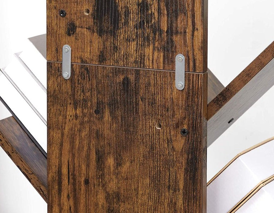 8-Tier Tree Bookshelf Free-standing